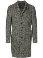 Dell'oglio Long Sleeved Button Up Coat - Brown