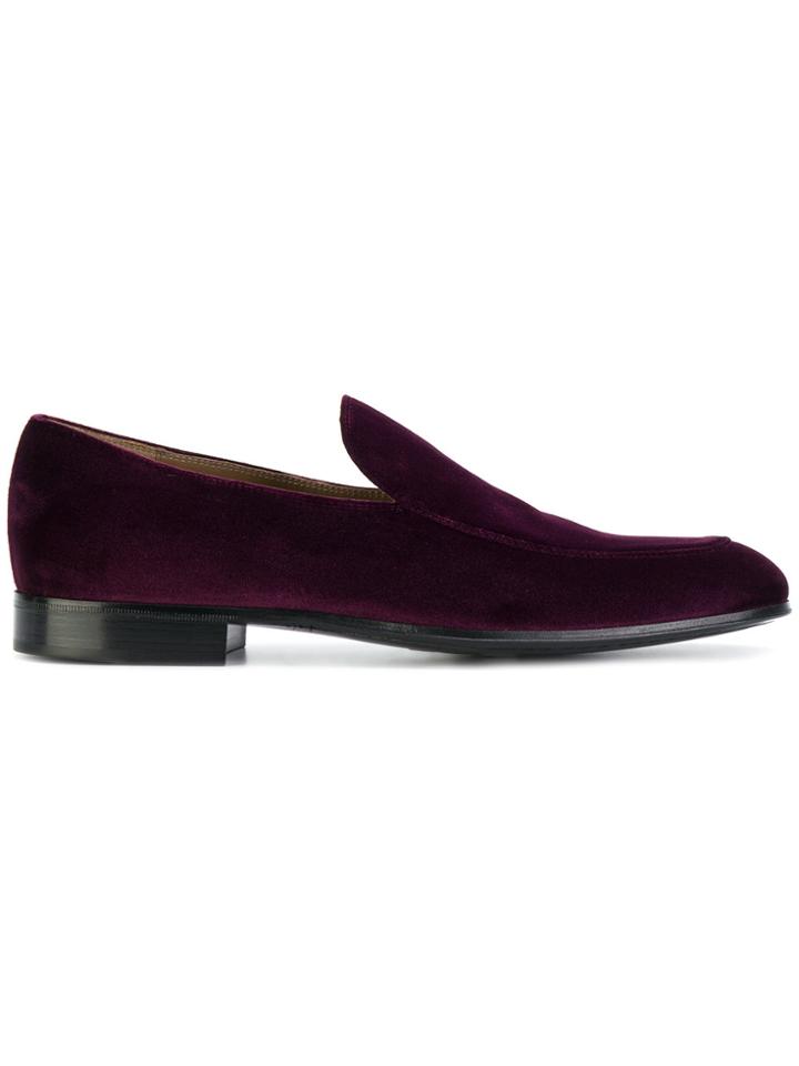Gianvito Rossi Marcello Loafers - Pink & Purple
