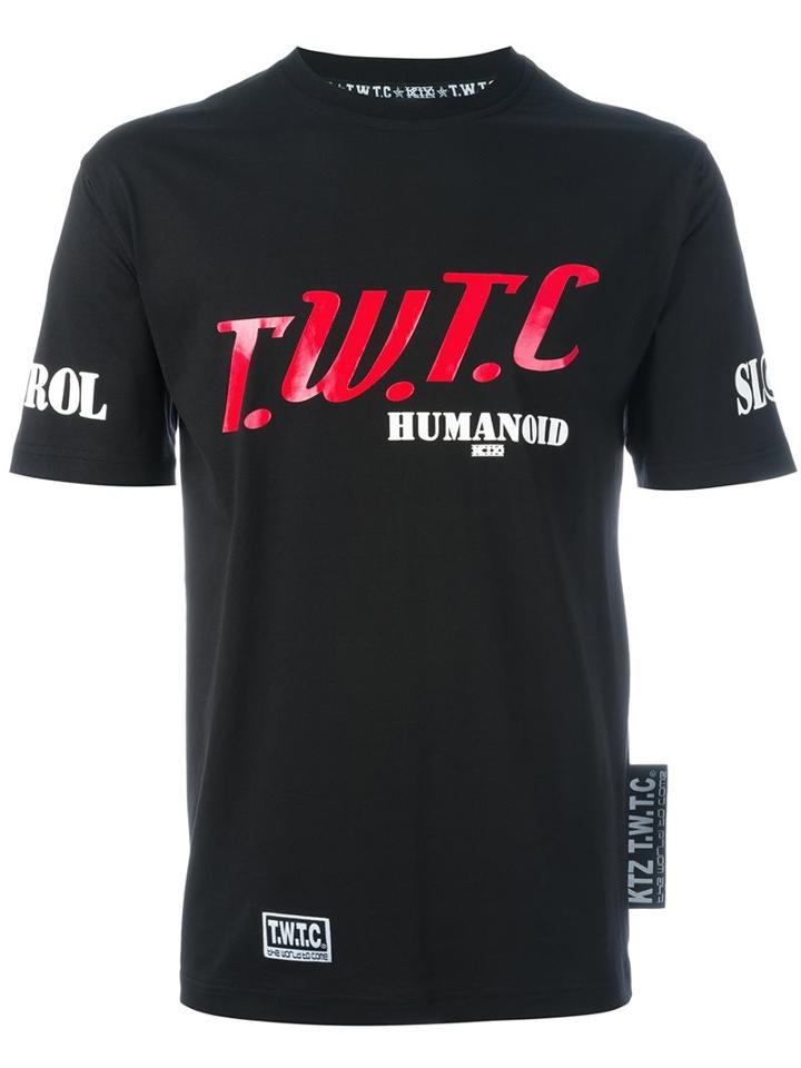 Ktz 'humanoid' T-shirt, Men's, Size: Small, Black, Cotton