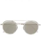 Cutler & Gross Side Shield Sunglasses - Metallic