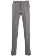 Tagliatore Slim Tailored Trousers - Grey