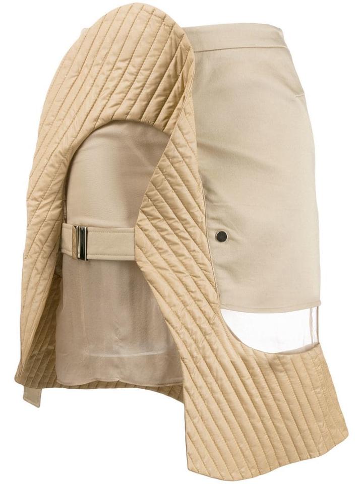 Zilver The Tide Skirt In Organic Cotton, Organic Georgette And