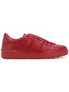 Valentino Garavani Rockstud Untitled Sneakers - Red