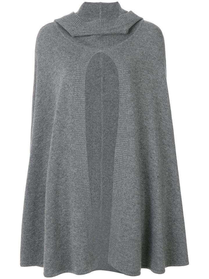 Le Kasha Cashmere Madison Cape - Grey
