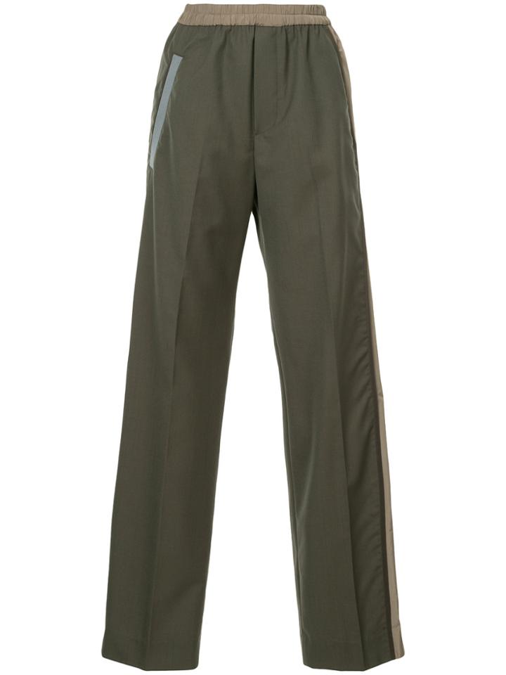 Kolor Elasticated Waist Trousers - Green