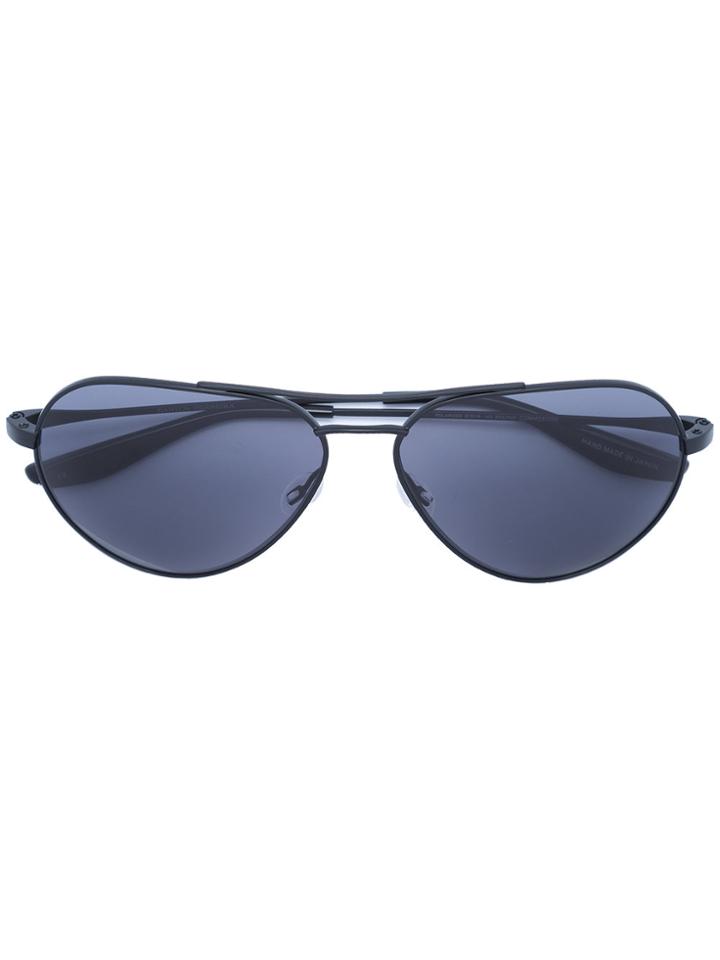 Barton Perreira Aviator Sunglasses - Black