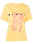 Marni Avery Print T-shirt - Yellow