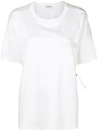 Moncler Logo Flared T-shirt - White