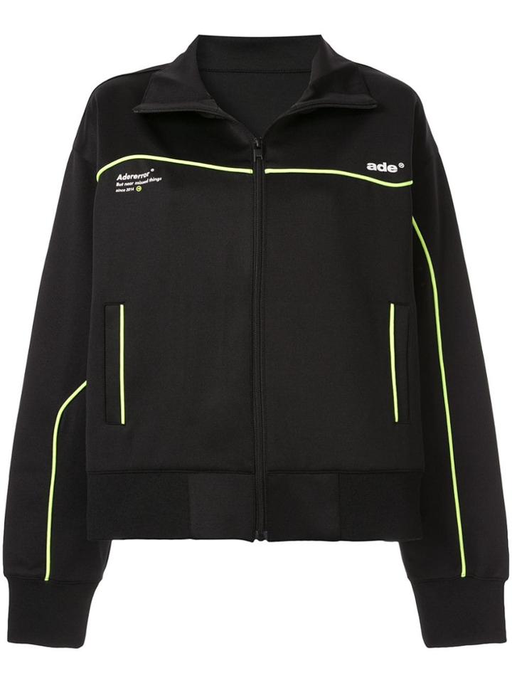 Ader Error Neon Trim Track Jacket - Black