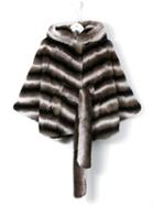 Butka Fur Rabbit Fur Coat, Girl's, Size: 6 Yrs, Brown