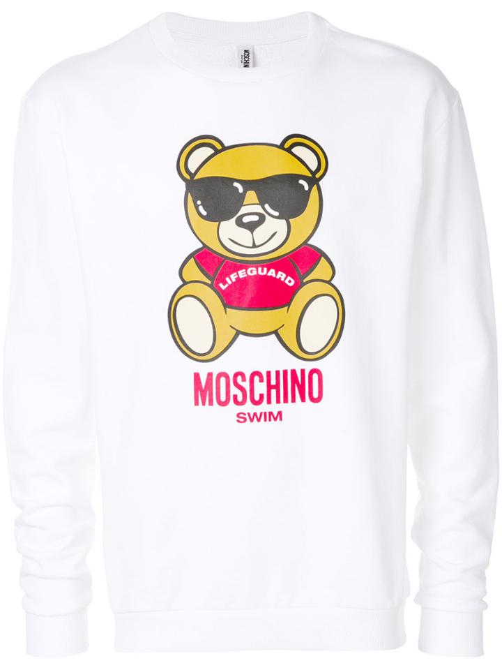 Moschino Toy Bear Sweatshirt - White