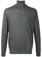 Laneus Turtle Neck Jumper - Grey