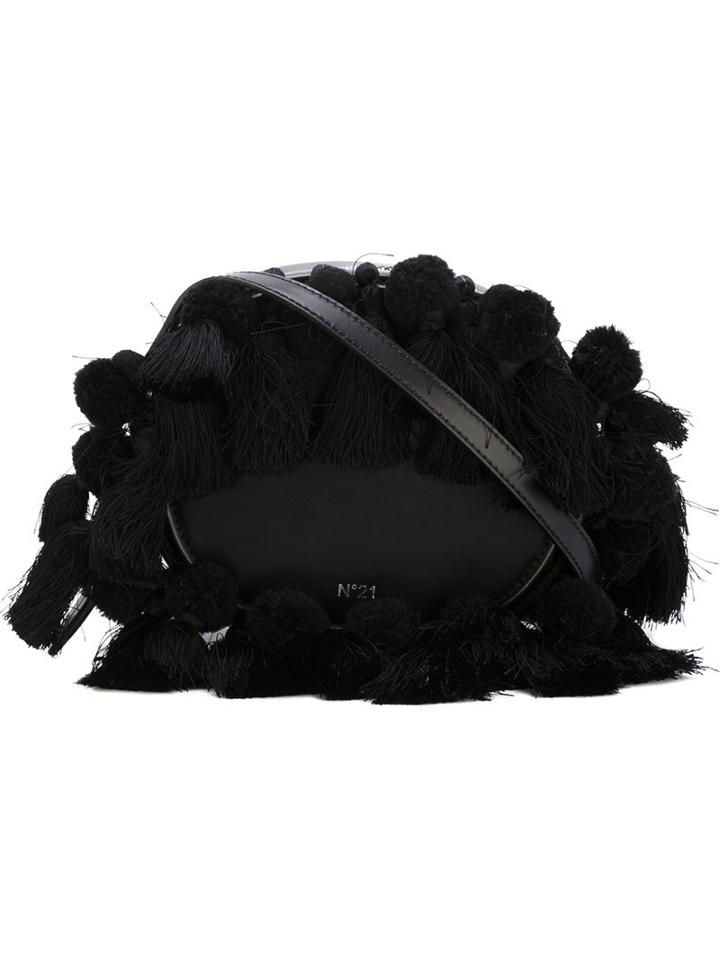 No21 Tassel Embellished Mini Crossbody Bag