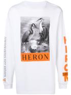 Heron Preston Heron Print Sweatshirt - White