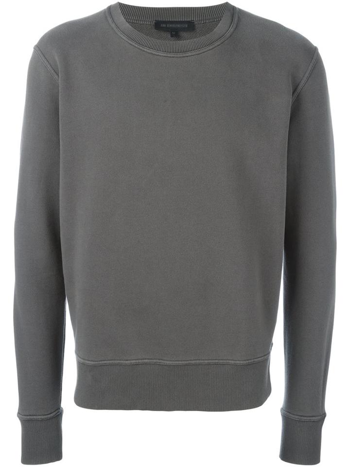 Ann Demeulemeester Blanche Floral Back Print Sweatshirt