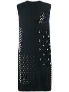 Stella Mccartney Pearl Embellished Dress - Black