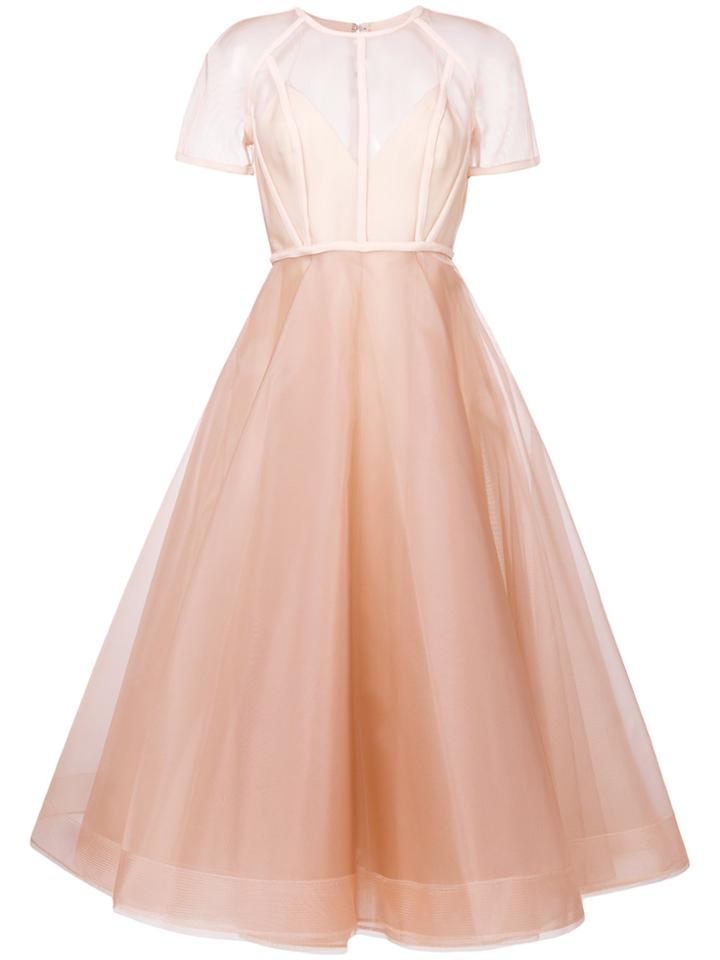 Alex Perry Structured Bustier Dress - Nude & Neutrals