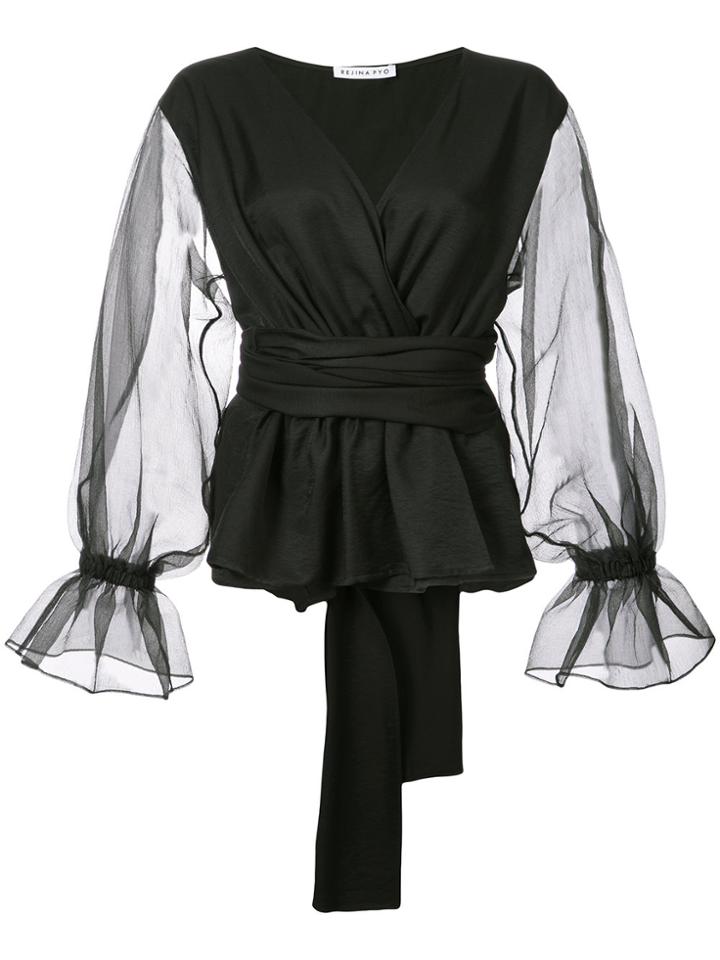 Rejina Pyo Flora Blouse - Black