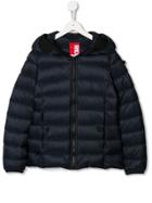 Ai Riders On The Storm Padded Coat - Blue