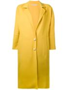 Marni - Belted Cocoon Coat - Women - Cashmere/alpaca/virgin Wool - 42, Yellow/orange, Cashmere/alpaca/virgin Wool