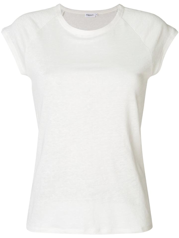 Filippa-k Cap Sleeve Tee - White