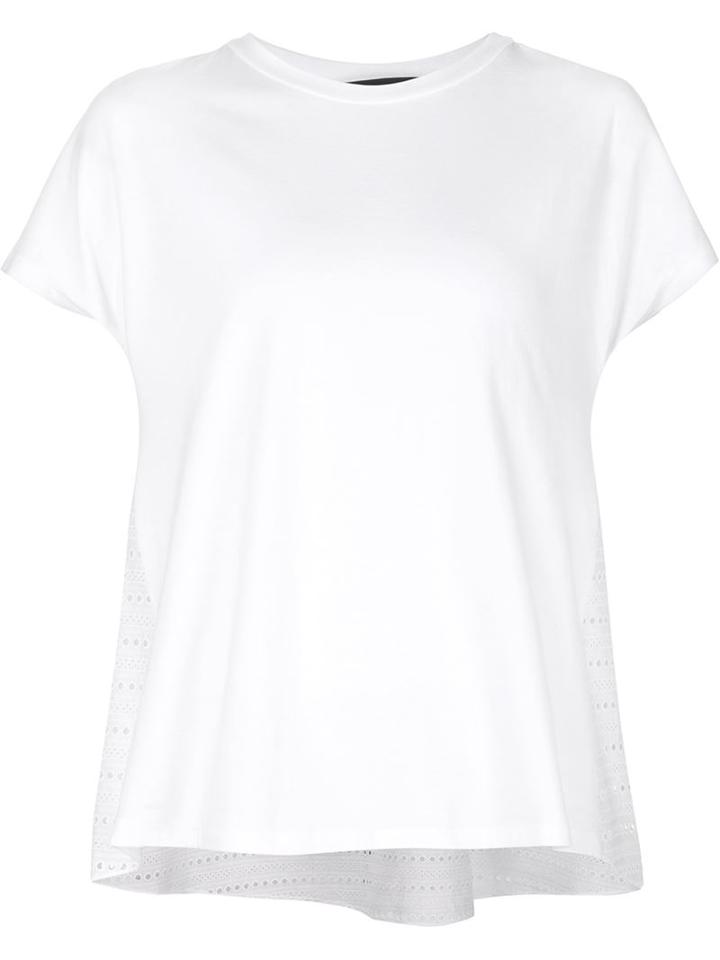 Thakoon Broderie Anglaise Panel T-shirt
