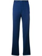 Canali Glen Plaid Tailored Trousers - Blue
