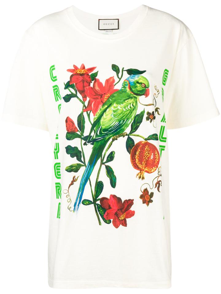 Gucci Printed T-shirt - White
