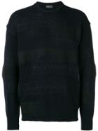 Roberto Collina Textured Sweater - Black