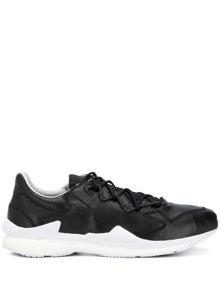 Y-3 Matte Finish Sneakers - Black