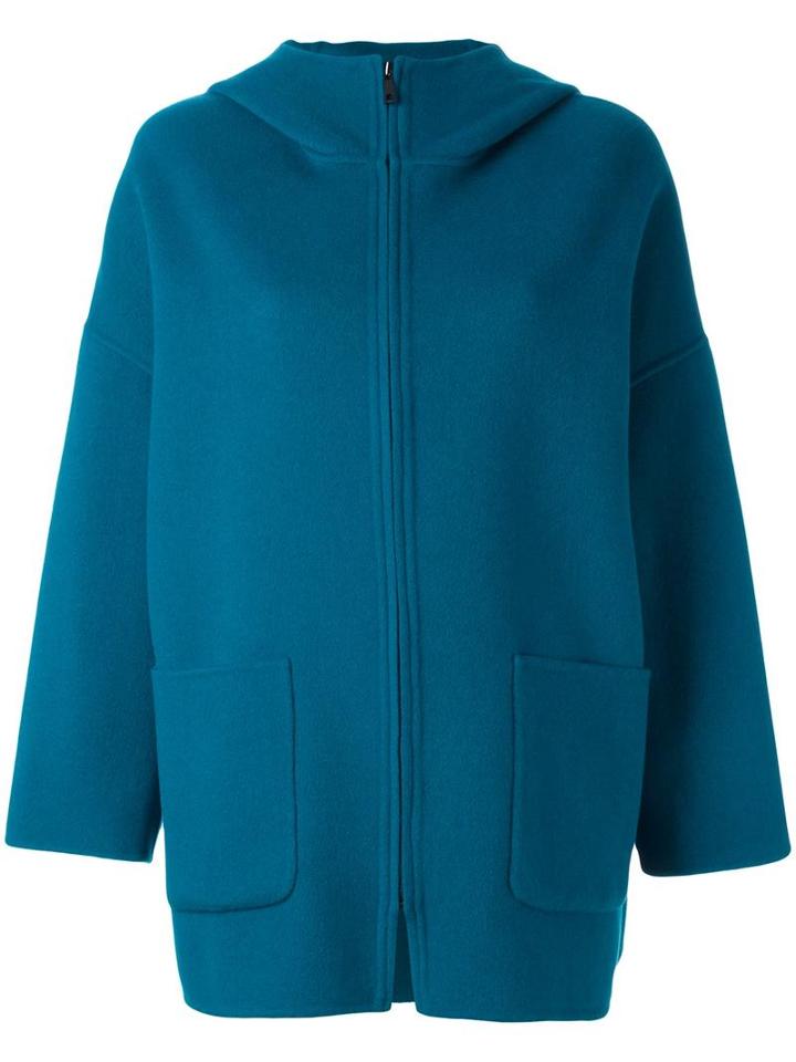P.a.r.o.s.h. 'lovery' Coat, Women's, Blue, Wool