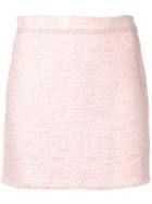 Ermanno Scervino Tweed Mini Skirt - Pink