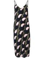 Être Cécile Geometric Shift Dress - Green