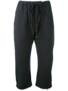 R13 Drawstring Track Pants, Women's, Size: Xs, Grey, Cotton