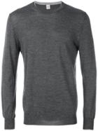 Eleventy Round Neck Sweatshirt - Grey