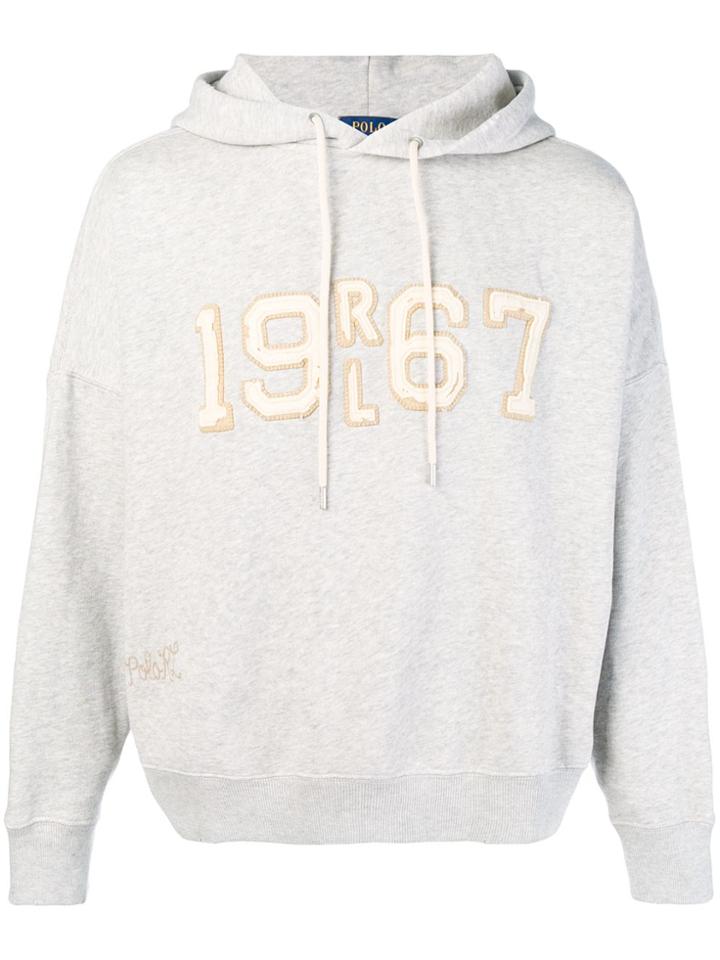 Polo Ralph Lauren Jersey Hoodie - Grey