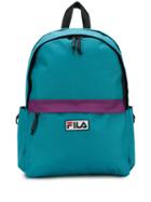 Fila Logo Patch Backpack - Green