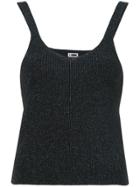 H Beauty & Youth Sleeveless Knitted Vest - Pink & Purple