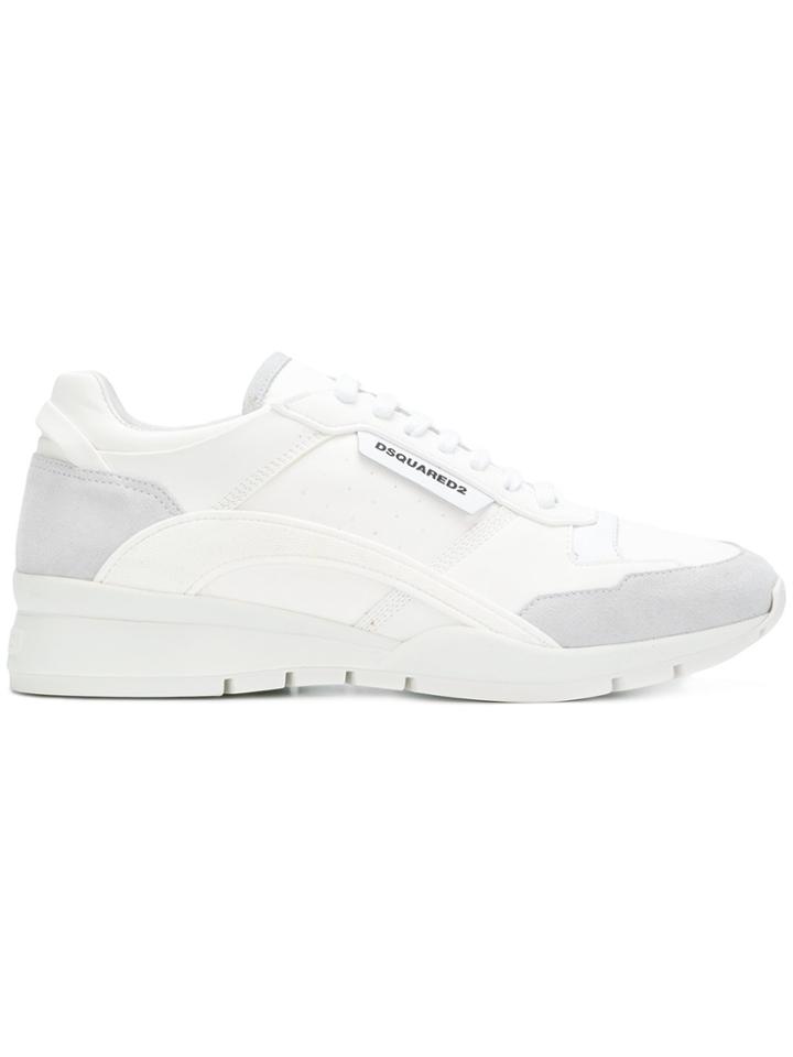Dsquared2 Thick Sole Sneakers - White