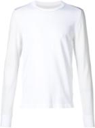 Maison Margiela Contrast Sleeve Jumper - White