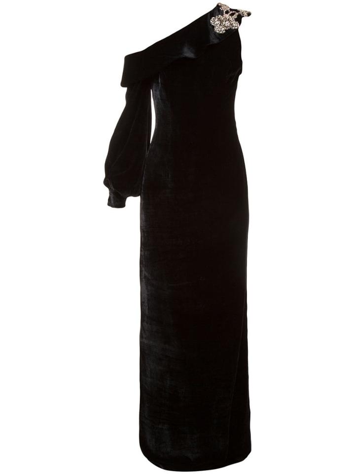 Sachin & Babi Austine Gown - Black