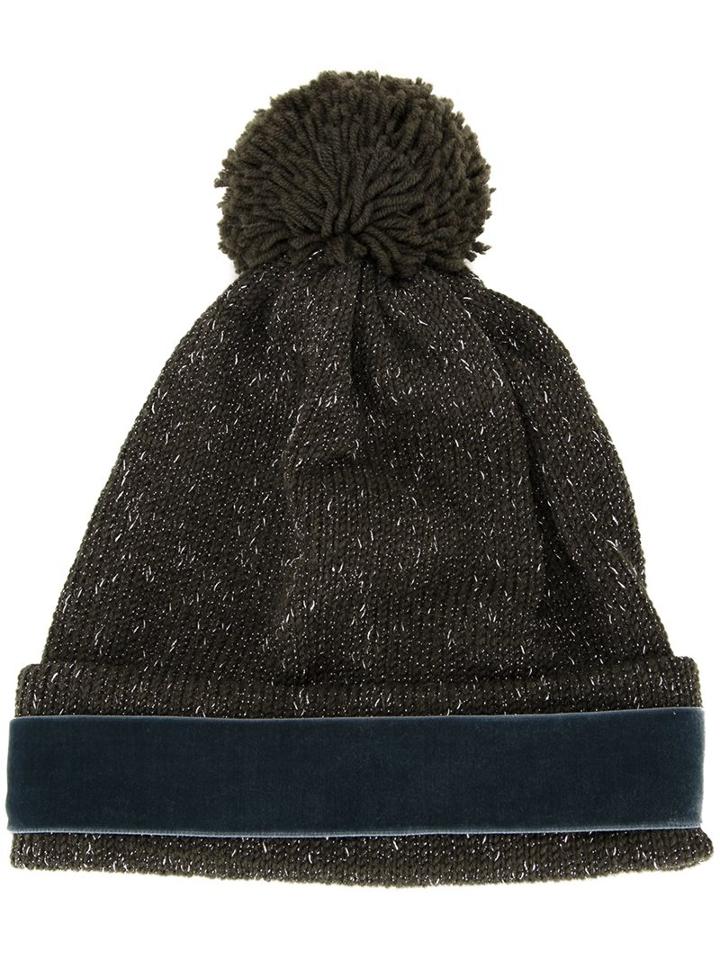 7ii 'rimo' Beanie, Women's, Green, Wool/lurex