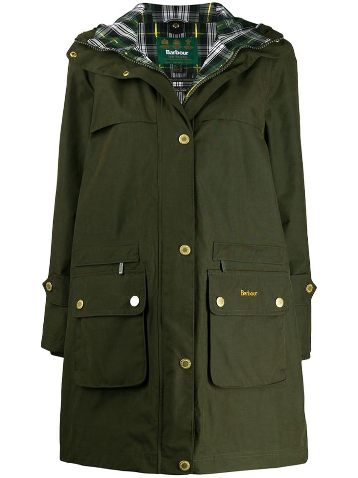 Barbour Icons Durham Hooded Parka - Green