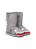 Emu Kids Shark Shearling Boots - Grey