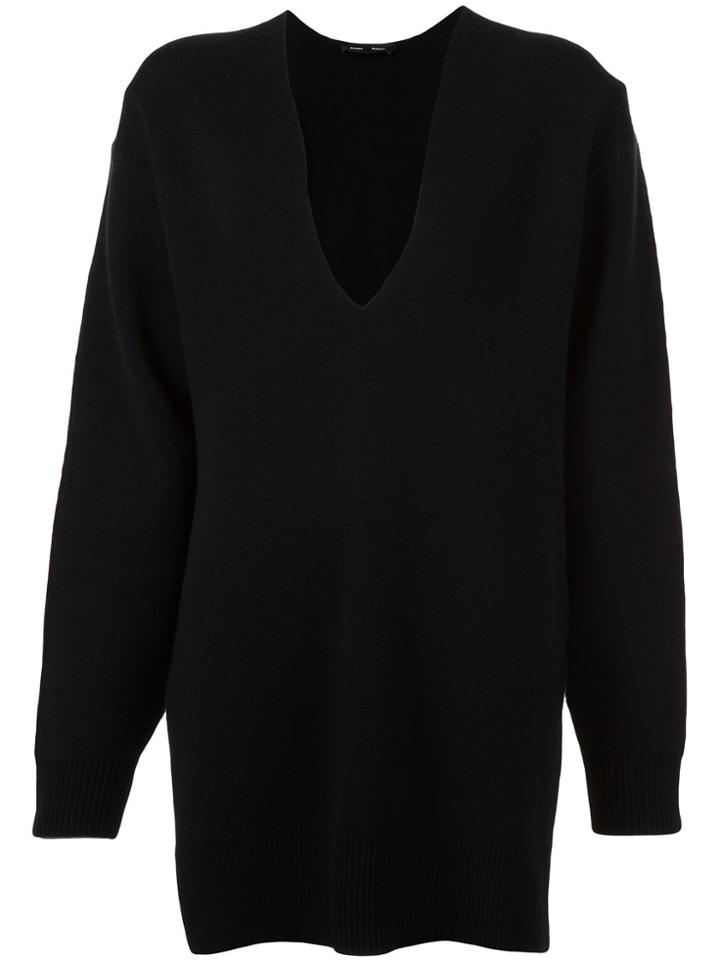 Proenza Schouler V-neck Tunic - Black