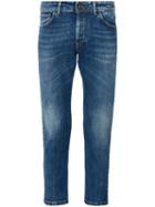Cropped Skinny Jeans - Men - Cotton/spandex/elastane - 33, Blue, Cotton/spandex/elastane, Entre Amis