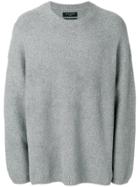 All Saints Oversized Sweater - Grey