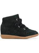Isabel Marant Bobby Wedge Sneakers - Black