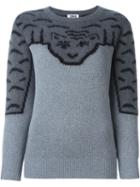 Sonia Rykiel Intarsia Knit Tiger Sweater