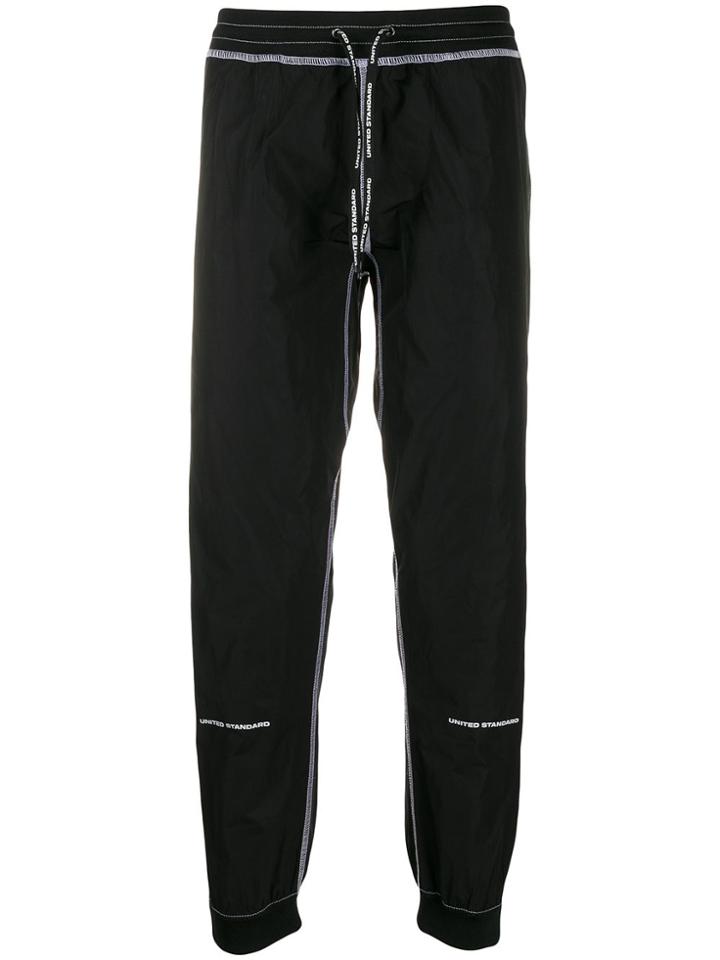 United Standard Inside-out Effect Track Pants - Black